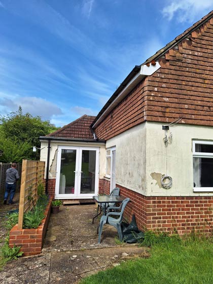 Rendering and Wall insulation service in Hampshire
